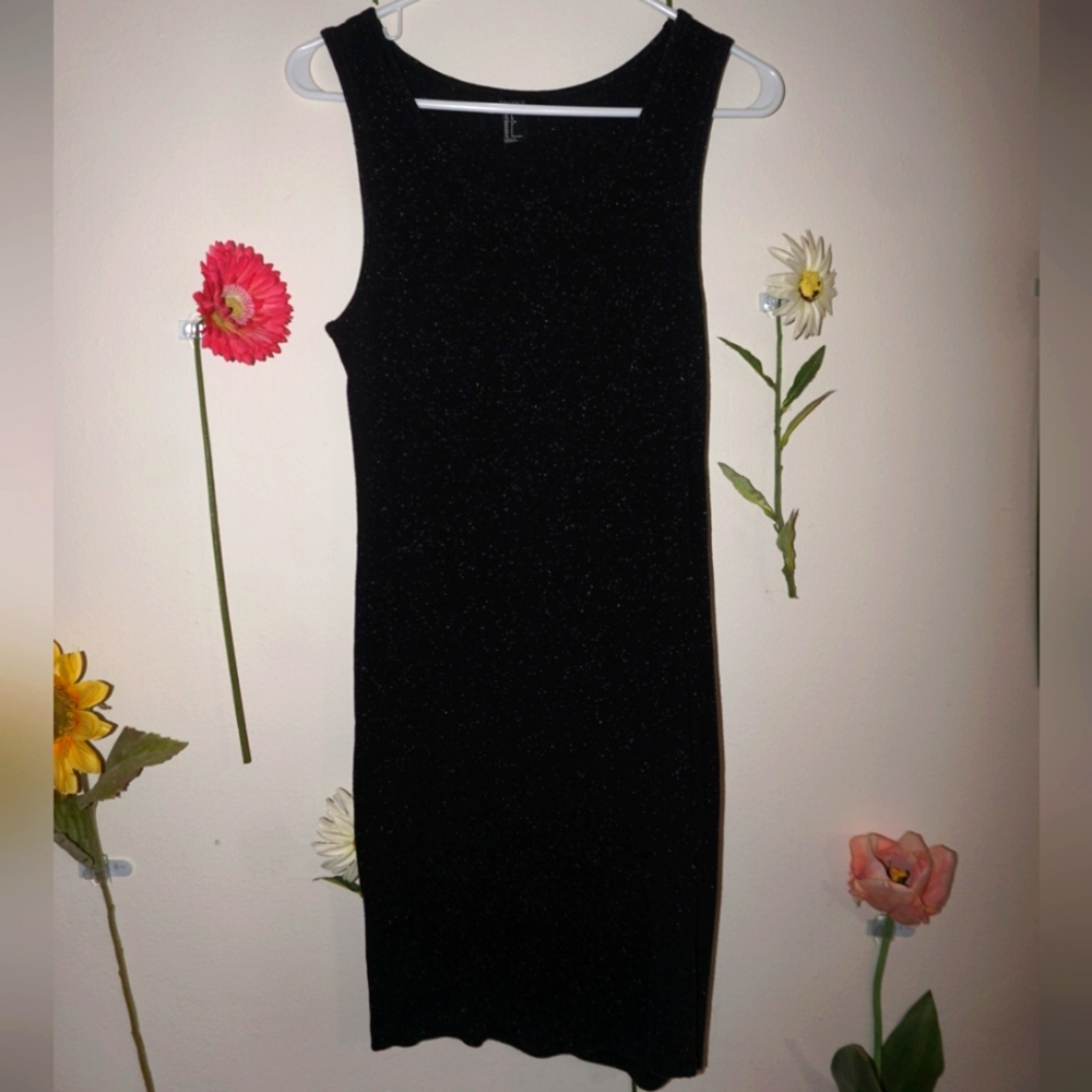 Black Sleeveless Dress - FOREVER 21